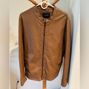 Brown Biker Jacket